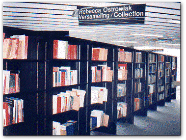 The Rebecca Ostrowiak Collection in the Germiston City Library, South Africa, 