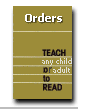 Order the Teach any child or adult to Read  home  literacy programme